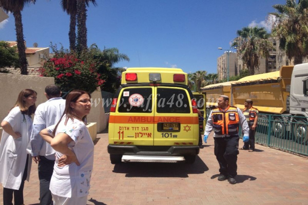 الرملة: مصرع طفل متأثراً بجراحه اثر تعرضه لحادث دهس وسط المدينة 